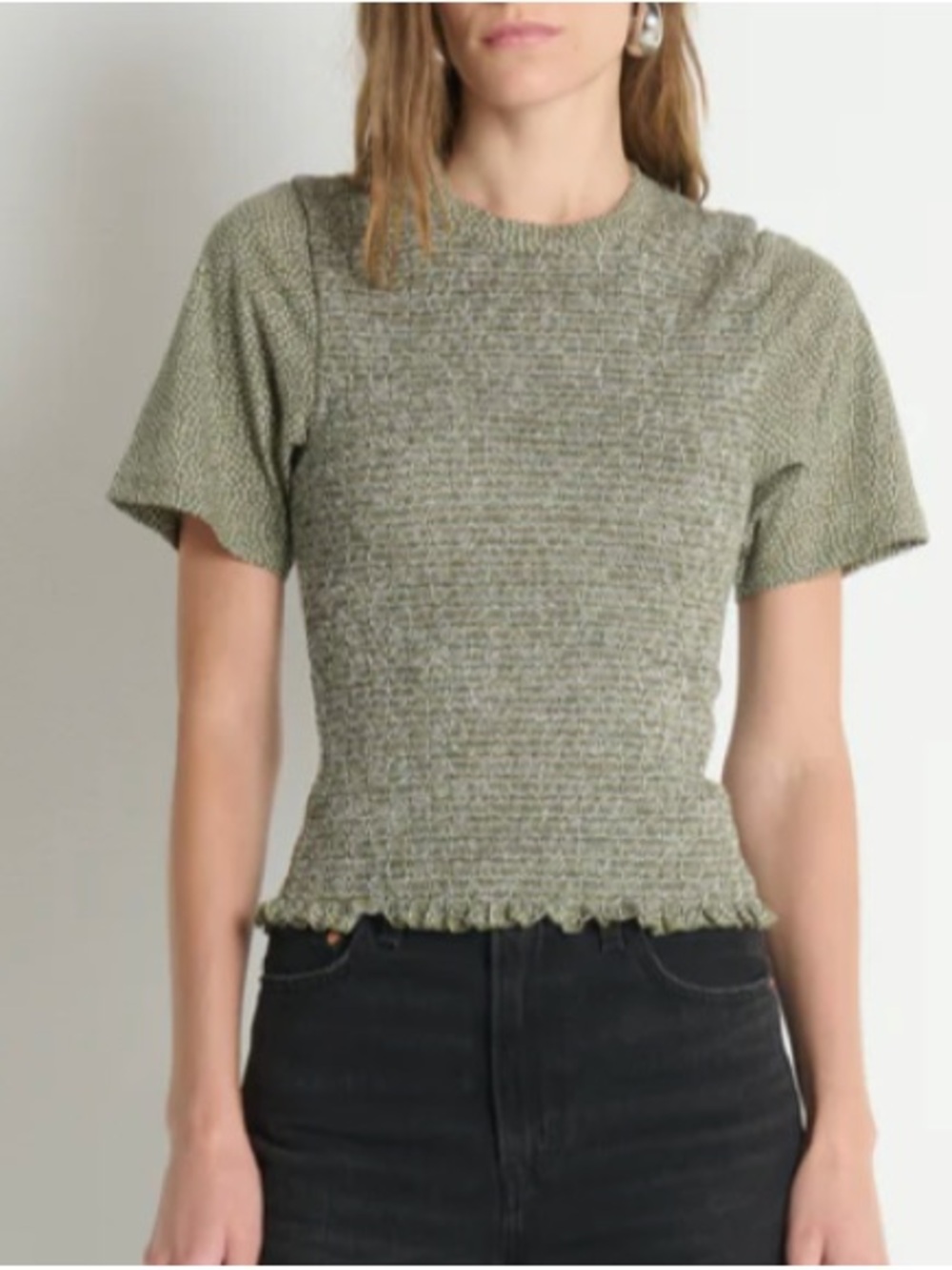 OLIVIA SMOCKED TEE - Picture 3 of 5